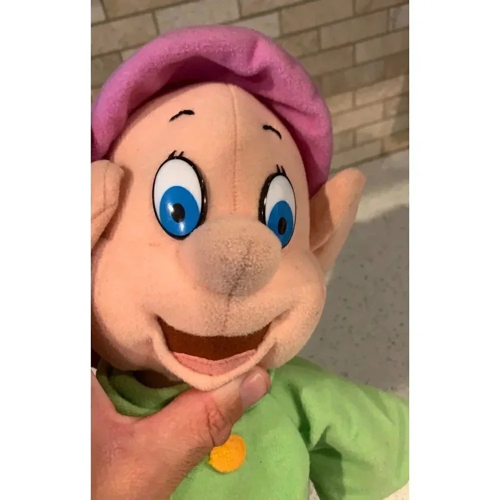 Vintage Disney Dopey‎ Plush Character Toy b28